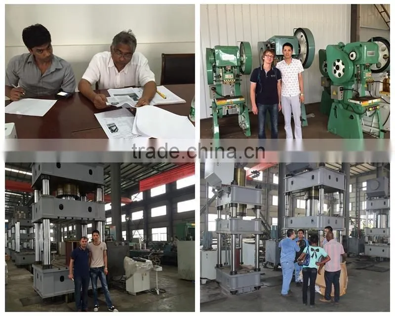 2016 new product in stock Krrass 40ton eccentric press machine punching holes with adjustable stroke