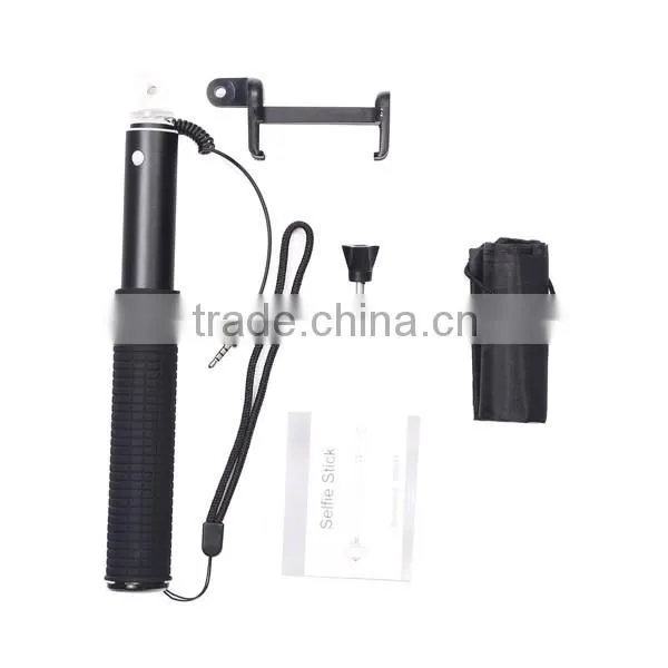Hot selling wired selfie stick