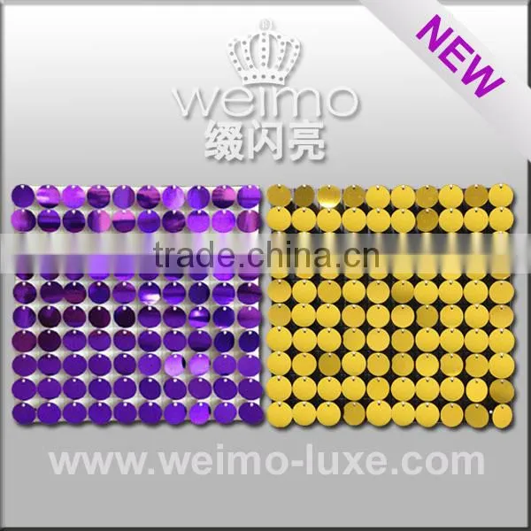 2014 new sparkly pvc wall panel for decorative board