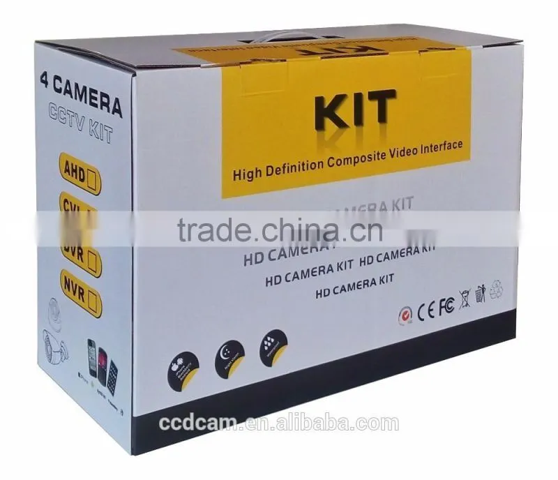 Hot New Product 8CH IP66 1.0MP IR Cut Night Vision h264 WIFI NVR Kit IP Camera Wireless