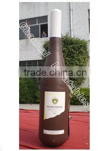 2015 New Customized Design Air Tight Bottle Advertising Inflatable