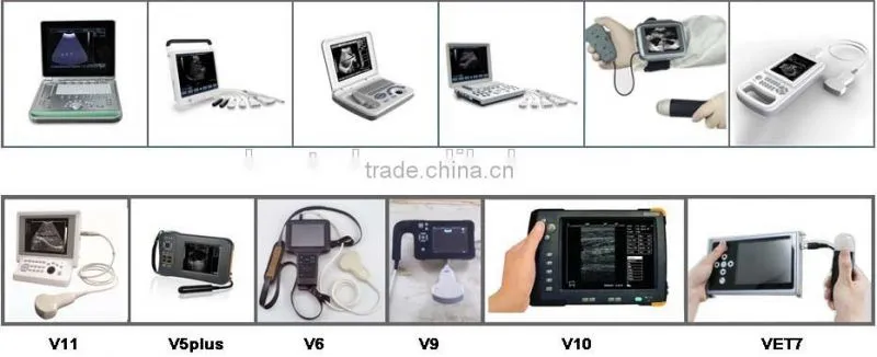 Konted Professional Veterinary Equipment/ Animal Instrument/ Animal Equipment V5plus With Rectal Linear Probe