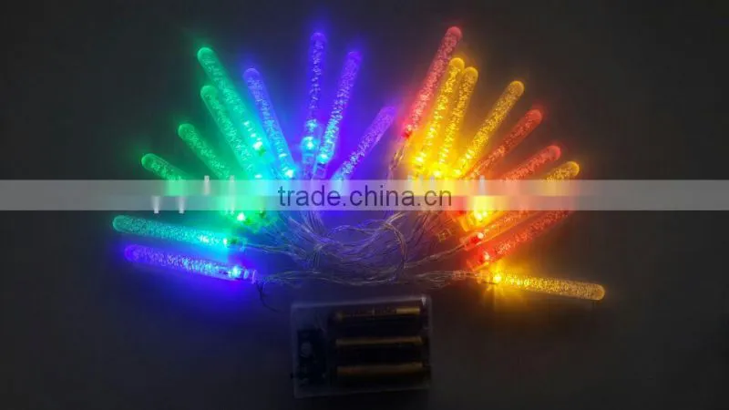 led battery christmas light icicle light