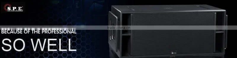 mini line array audio system 2-way for touring show dual 6.5inch LA-1
