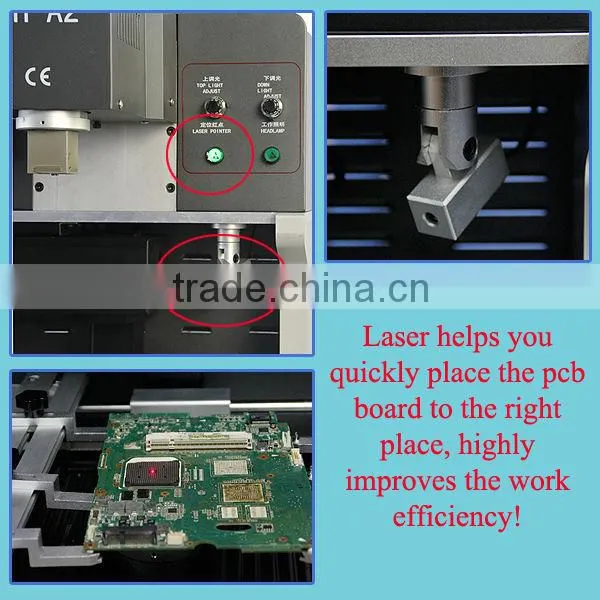 Dinghua DH-A2 laser bga rework kit/ laser pcb bga rework equipment/ laser pcb bga rework tool