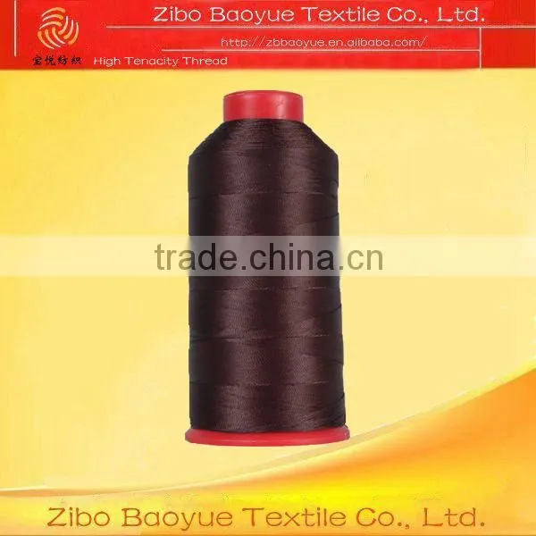 Hot sale high tenacity 100 polyester yarn
