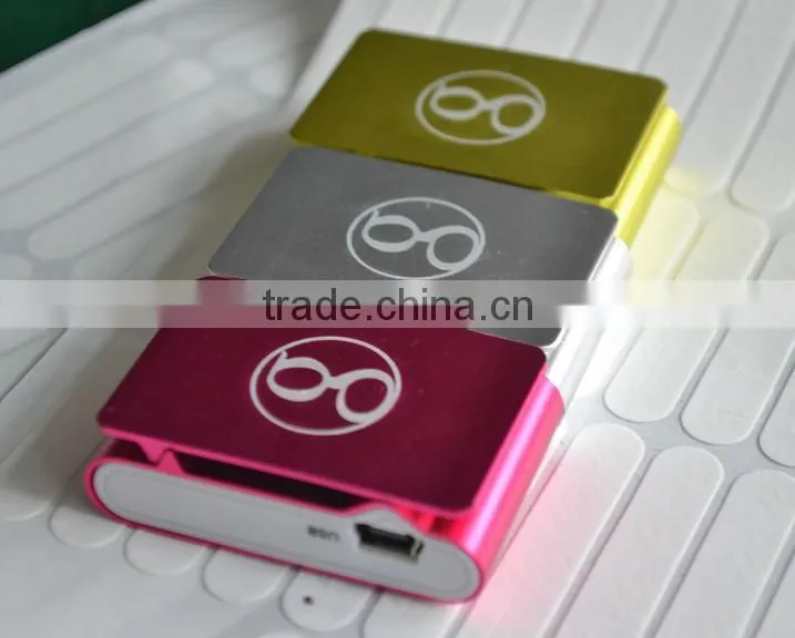 hot 2gb 4gb clip mp3 player with FM radio LCD display screen