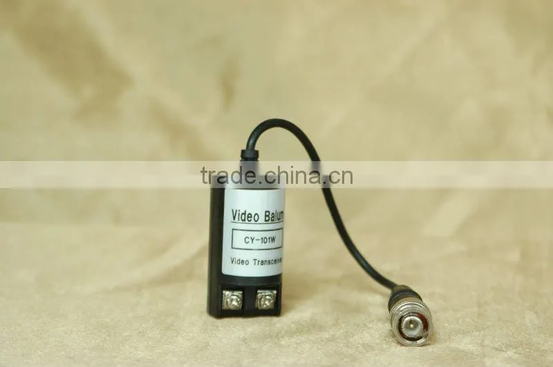 1channel video balun over twisted pair cable