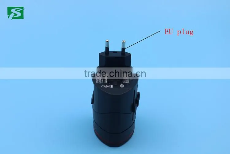 World plug power adapter input 100~240v ac 50/60hz