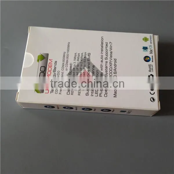 2.4Mbps 3G CDMA USB EVDO Modem Unlocking