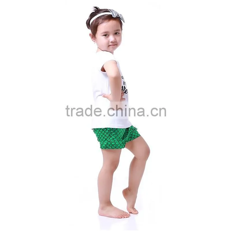 2016 baby girls mermaid outfits,wholesale girls childrens boutique clothing