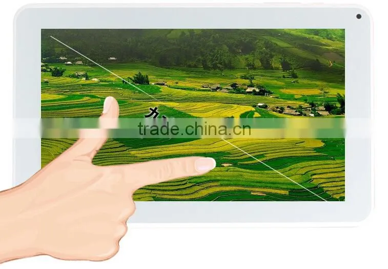Very cheap 9 inch wifi dual camera with flashlight quad core android tablet PC