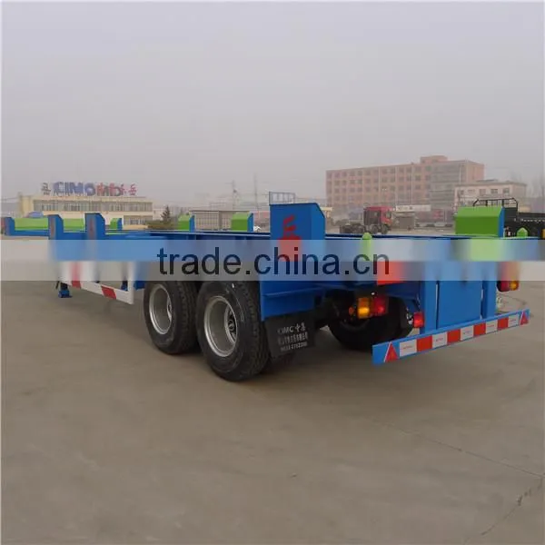 CIMC 3 Axle Terminal Skeleton Chassis Container Semi Trailer For Sale