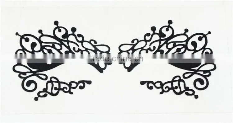 2016 New Design temporary eye tattoo sticker for party