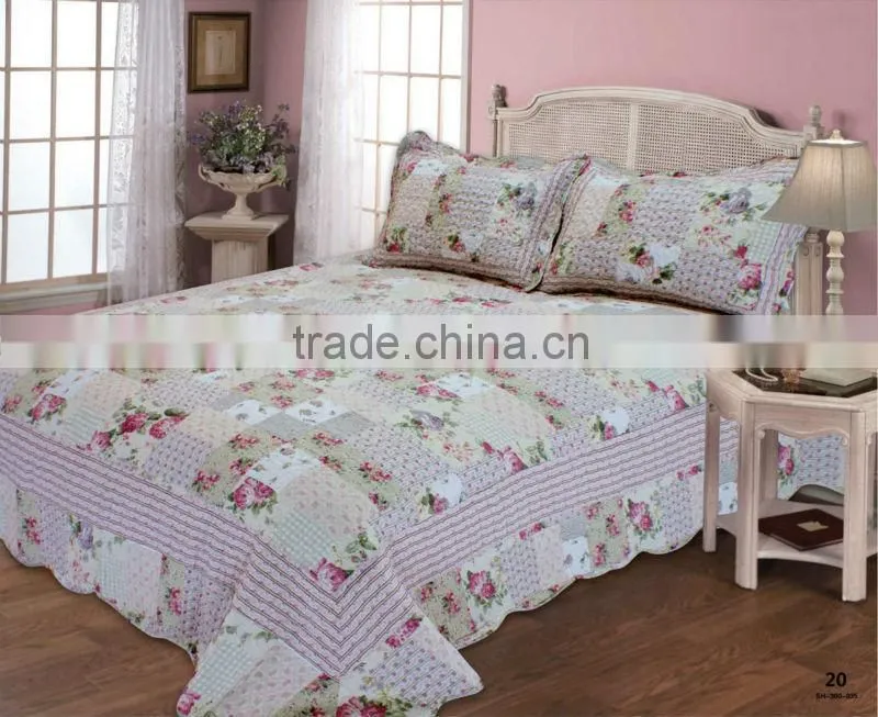 Exquisite Microfiber Printed Quilt