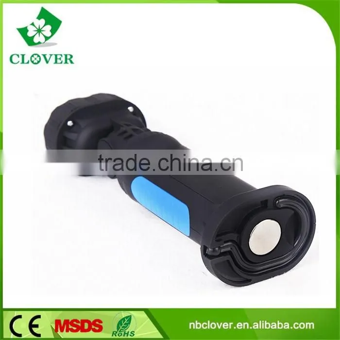 2pcs 1w led+ 14smd LED magnetic led portable work light with hook