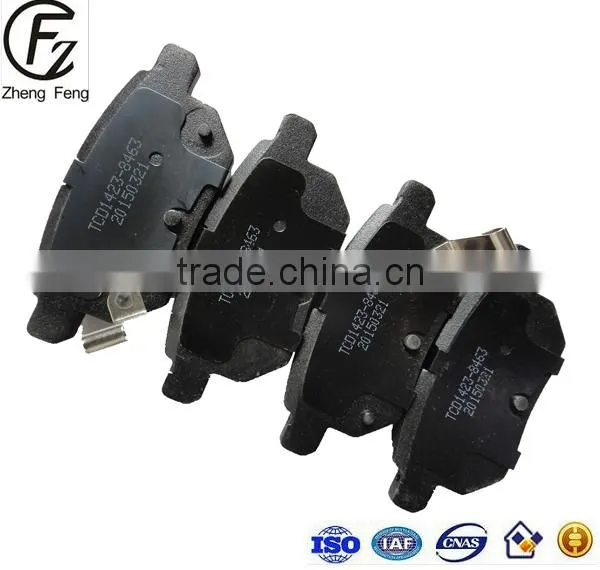 High quality semi metal auto parts brake pads For TOYOTA Prius Brake Pads D1423 04466-47020 FDB4335 2501601