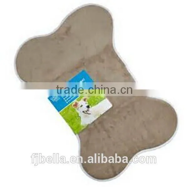 Multi-colors Dog Bone Shape Memory Foam Pet Bed Mat Absorbent Mat