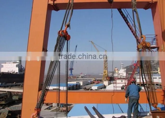 Heavy duty HSZ types of 20 ton manual crane hook block