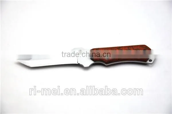 Stainless steel folding survival knife tactical knife for camping