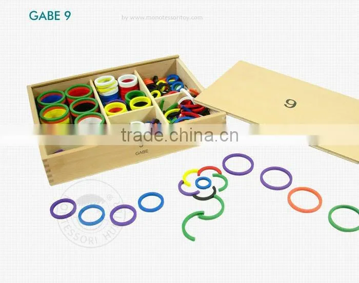 GABE 3 First Block Series, Preschool Educational Frobel Toys