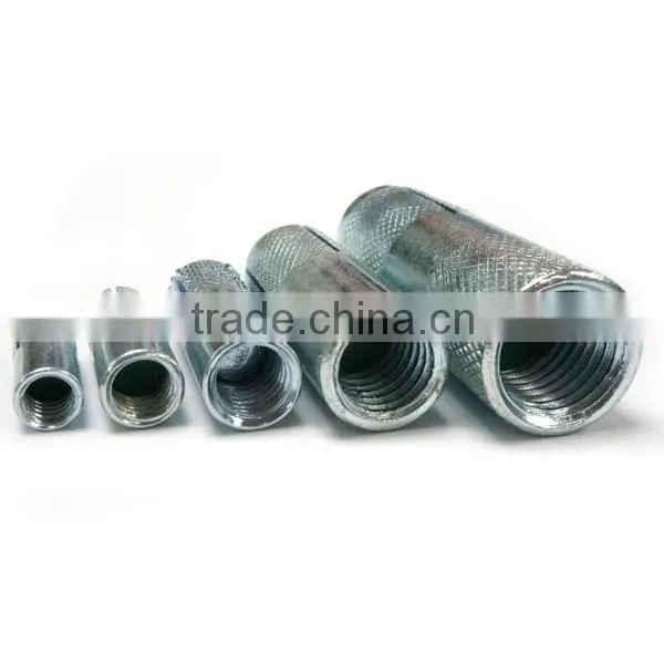 China Made YZP Bright Concrete Drop In Anchor Carbon Steel
