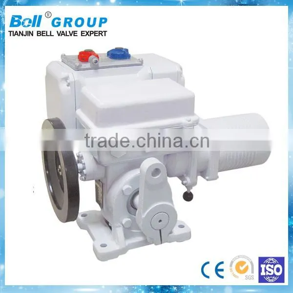 Pneumatic DN100 carbon steel butterfly valve