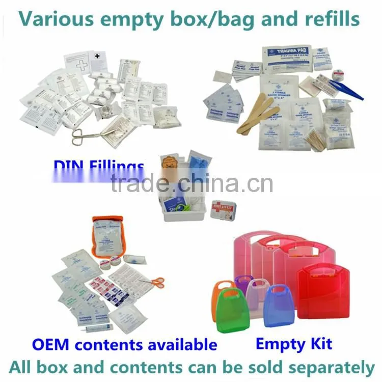 Easy Lid Kit Portable PP First Aid Kit