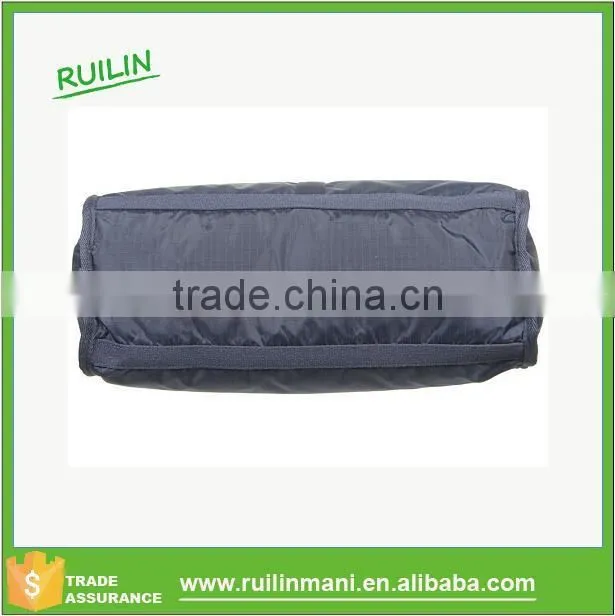 Polyester with canvas trim Shoulder Satchel wholesale bags matching accessory make-up bag