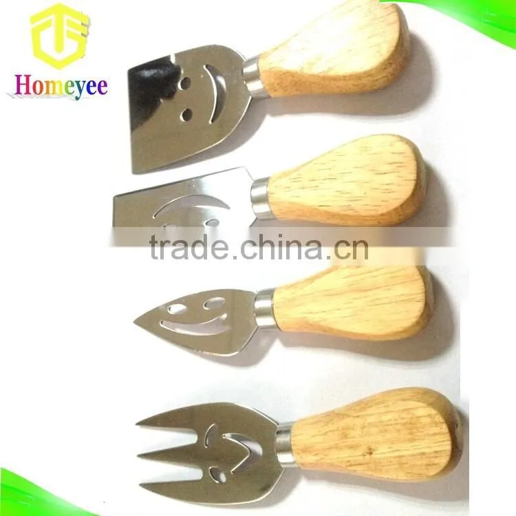 Amazon hot sales 4-piece cheap Cheese Knife set