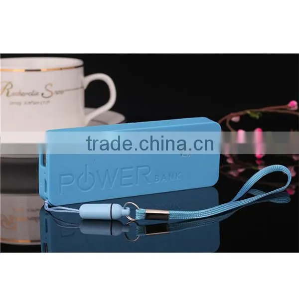 Portable 5600mAh USB External Power Bank blue