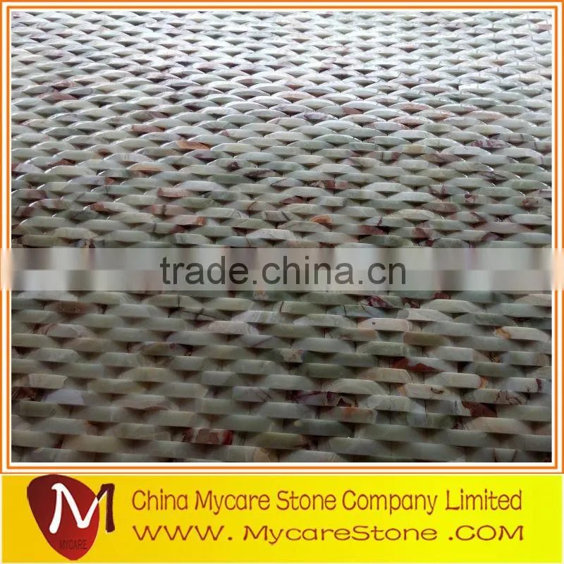 crystal green onyx tile mosaic tile