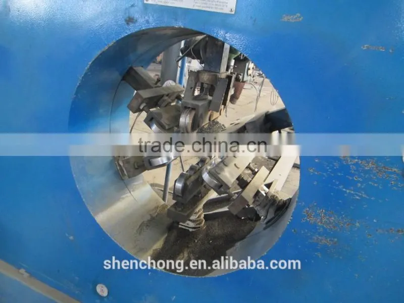 Light pole welding machine