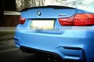 JC Sportline Car Carbon Fiber Auto Rear Splitter Apron Flps for Jaguar XE 2015 2016