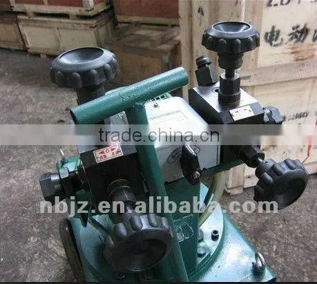 China new type Hydraulic oil Pump for prestressing jack