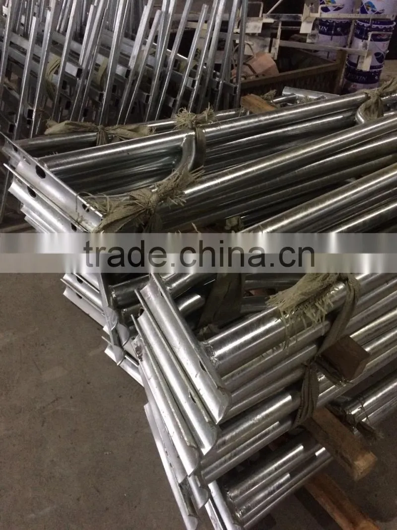 hot dipped galvanizing and painting powder coated curved led lighting IP65