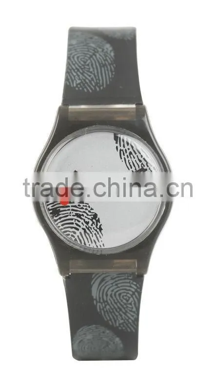 Cheap plastic custom promotional watches