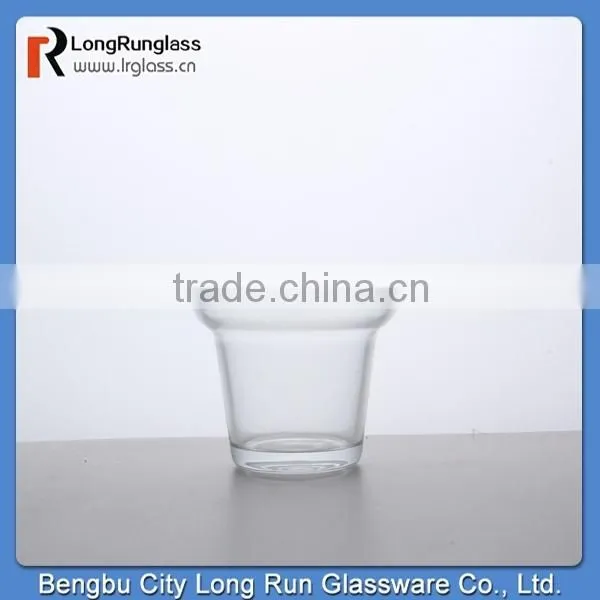 LongRun 2015 hot selling 89ml mini glass container holder for candle made in china wholesale
