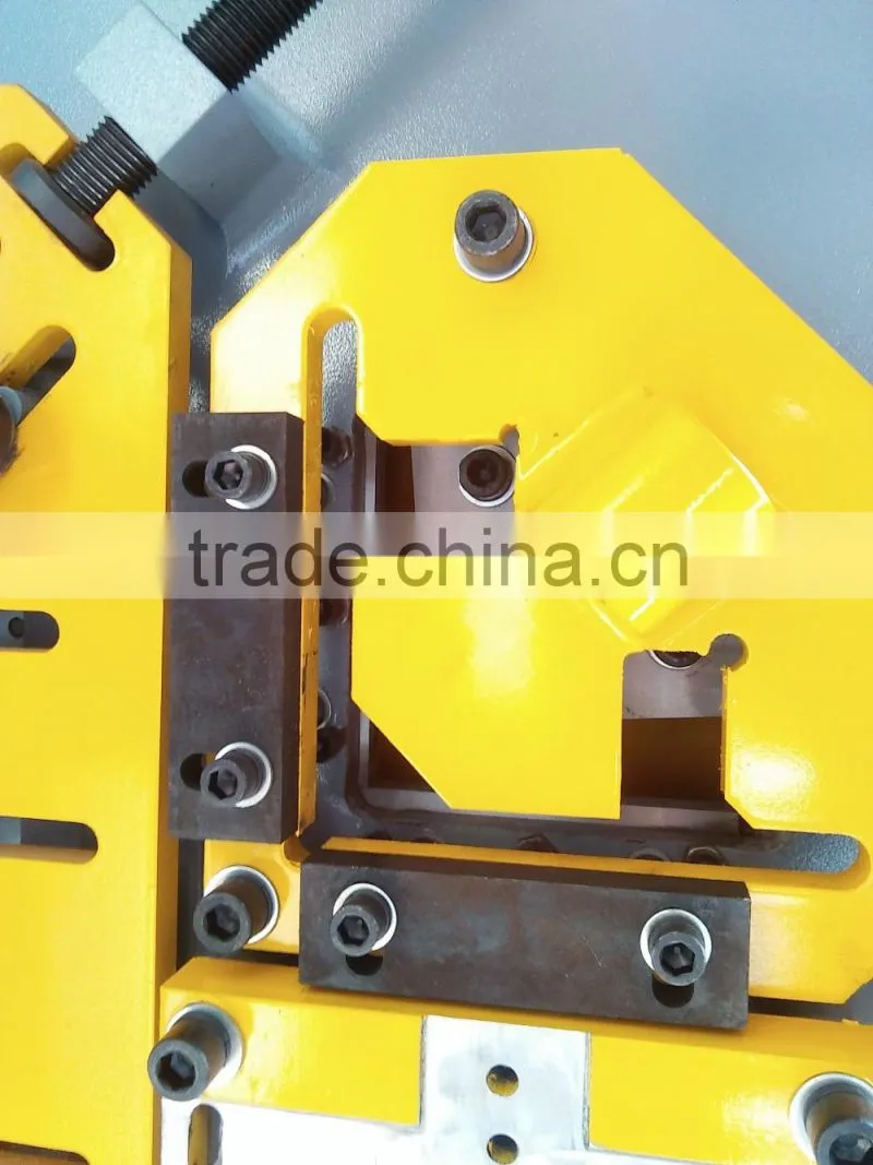 Easy Operation Hydraulic Ironworker for punching cutting