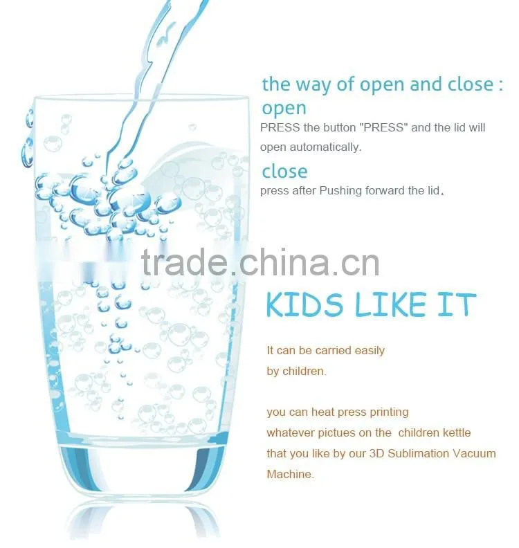 Manufacturer Custom Made Recyclable School Children Water Bottle