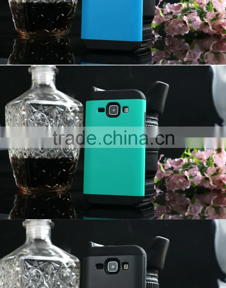 2015 Slim Colorful Armor case for samsung galaxy j1,for samsung galaxy j1 case