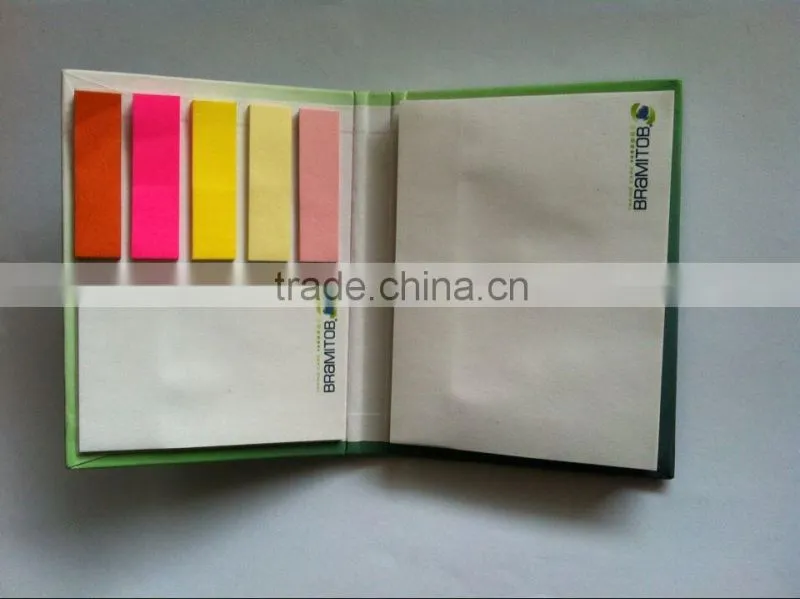 Colorful paper memo cube with pen holder