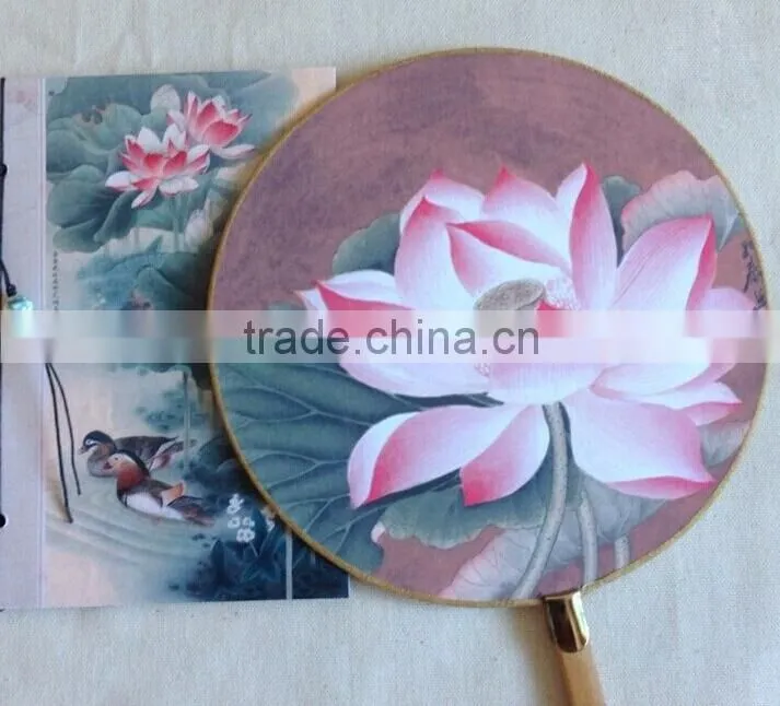 2015 New Hioliday Sale Event Party Supplies Paper Hand Fan Wedding Decoration