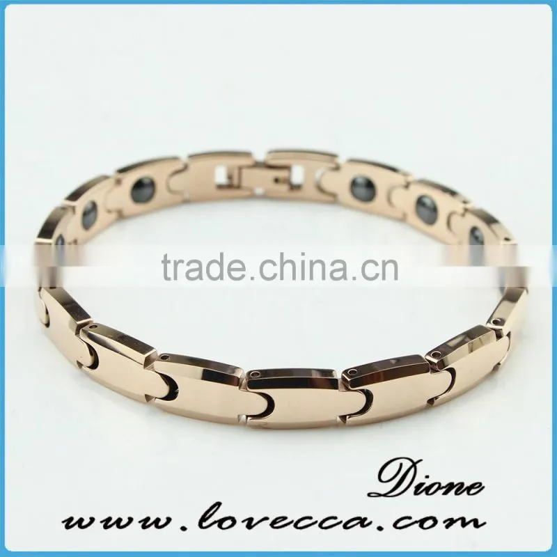 Black tungsten fashion jewelry health blood circulation bracelet for sale
