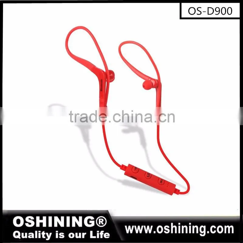 Promotional item wireless sport bluetooth earbuds with handfree MIC
