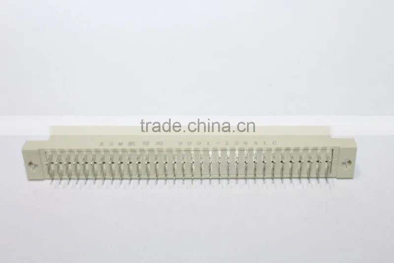 Eurocard connector female v/t 3 row 64 pin