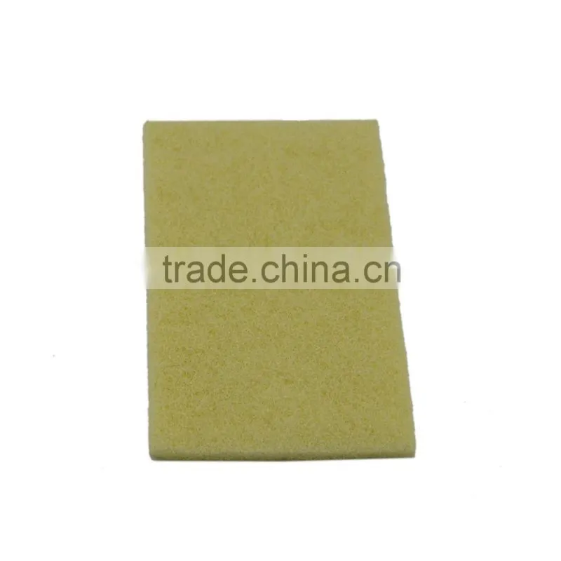 JML light yellow scouring pads for household,chair washing
