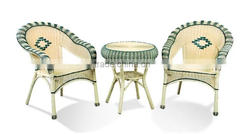 Clear plastic coffee tables and chairs