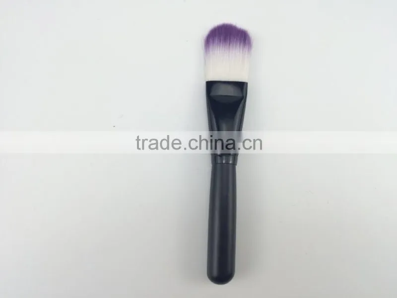 Romantic best seller customized charming purple&white best foundation brushes