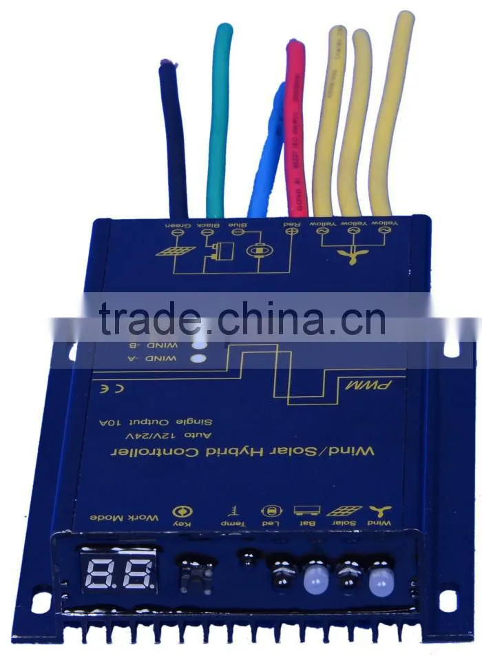 600w wind/solar hybrid controller with LED display.